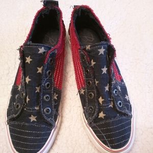 Blowfish patriotic sneakers